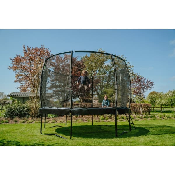 EXIT Allure Premium trampolin ø366cm - grøn