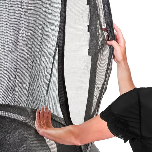 EXIT Allure Premium nedgravet trampolin ø366cm - sort