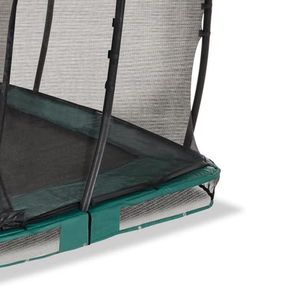 EXIT Allure Premium nedgravet trampolin 244x427cm - grøn