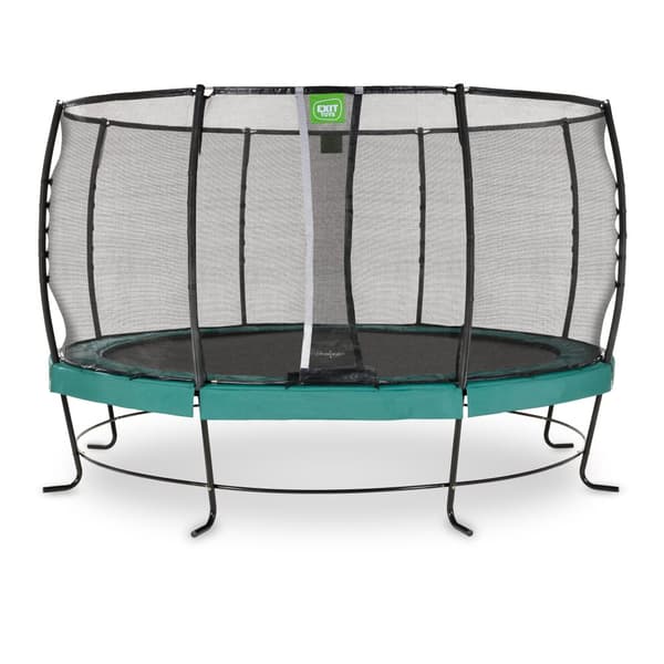 EXIT Lotus Premium trampolin ø427cm - grøn