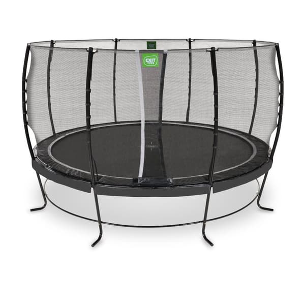 EXIT Lotus Classic trampolin ø427cm - sort