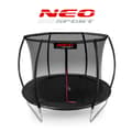 Pikkukuva 6 / 6: Profiloitu puutarhatrampoliini 10ft/312cm Neo-Sport sisäverkolla