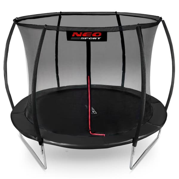 Profiloitu puutarhatrampoliini 10ft/312cm Neo-Sport sisäverkolla