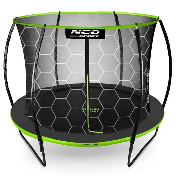 Profileret havetrampolin 10ft/312cm med Neo-Sport indernet