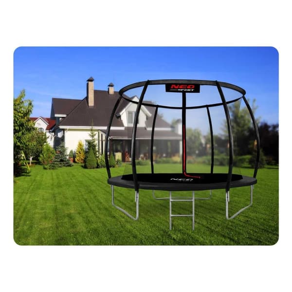 Profileret havetrampolin 8ft/252cm med Neo-Sport internt net