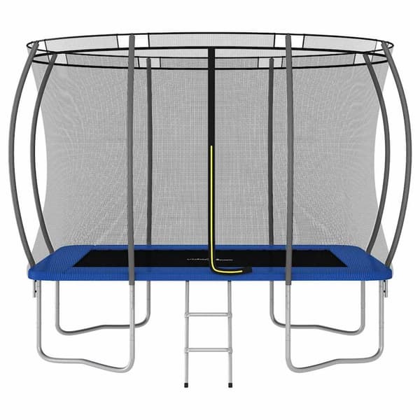 Studsmatta rektangulär 274x183x76 cm 150 kg