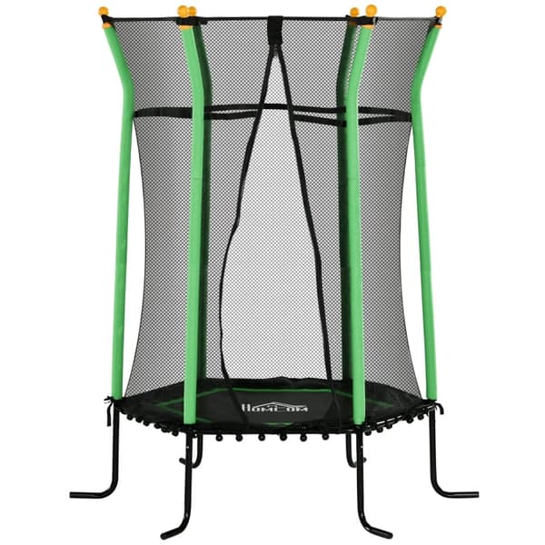 Rootz børnetrampolin - hoppetrampolin til børn - sikkerhedstrampoliner - balancetræning - Ø163,5 cm x 190 cm H