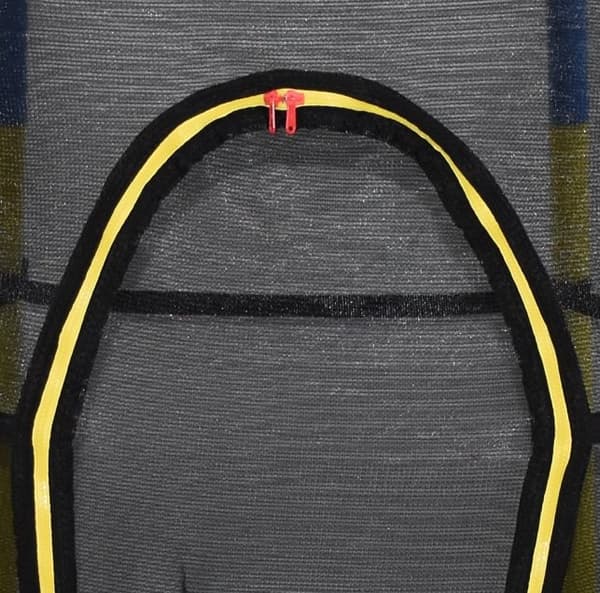 140cm Blå Sikkerhedstrampolin med GS-mærke, Maks. belastning 45kg, Inkluderer sikkerhedsnet