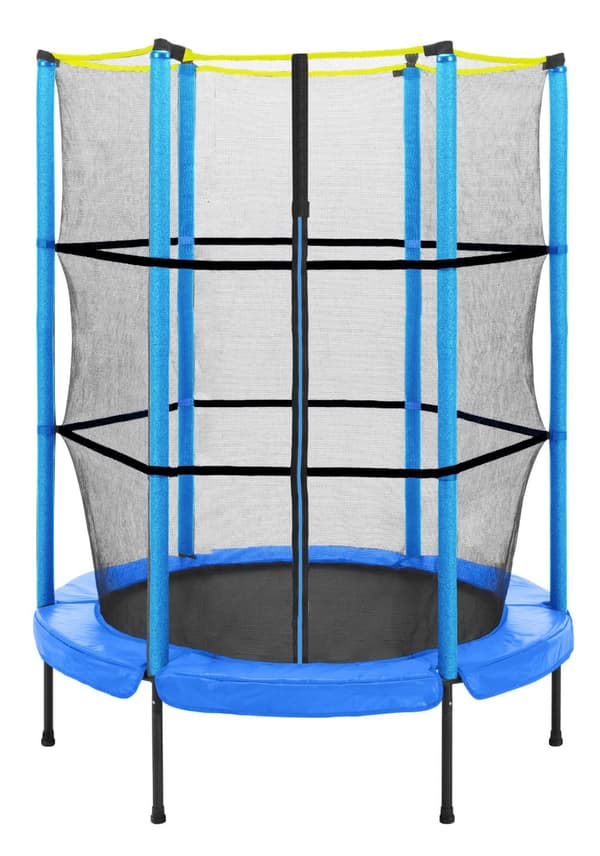 Kompakt 152 cm trampolin til små haver - Sikker og sjov for børn 3-6 år