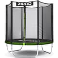 Miniatyrbild 1 av 5: Zipro 140cm Trampolin med Säkerhetsnät - Enkel Montering, Säker Hoppning för Barn