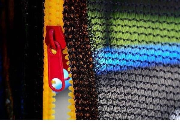 Viking Sports 244cm Indgravet Trampolin med Sikkerhedsnet, Stige & Tykt Polstring - Ideel til Haveentusiaster