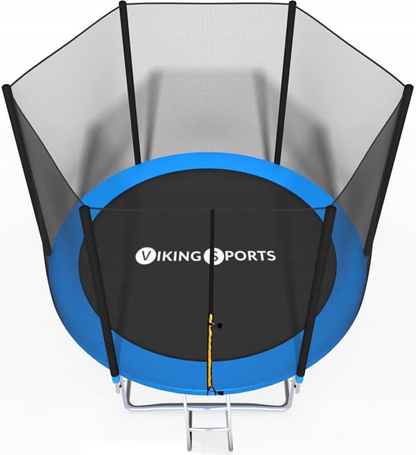 Viking Sports 305cm Trampolin Sæt med Sikkerhedsnet, Stige & Tyk Polstring - Komplet Haveunderholdning