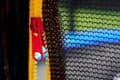Miniatyrbild 8 av 9: 465cm Blå Familjetrampolin med Säkerhetsnät & Stege, GS-certifierad