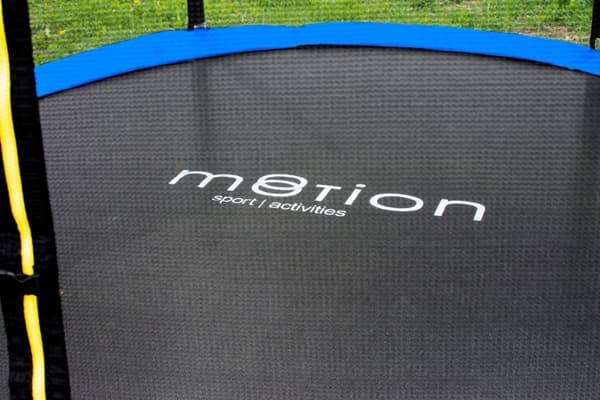 Trädgårdstrampolin MOTION stege 244cm FT8 2,44 för utomhuslek för barn
