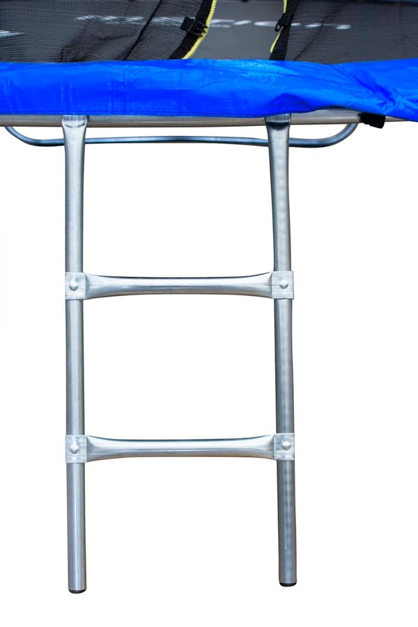 Trädgårdstrampolin MOTION stege 244cm FT8 2,44 för utomhuslek för barn