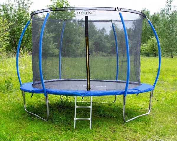 Trädgårdstrampolin MOTION stege 305cm FT10 för utomhusnöjen för barn