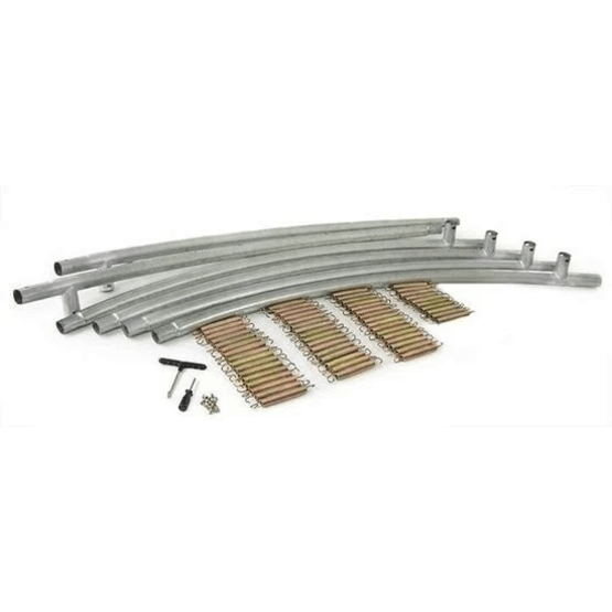 Trampolin Regnbue 244 Cm - Med sikkerhedsnet