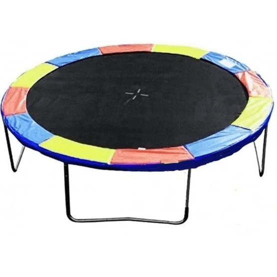 Trampolin Regnbue 244 Cm - Med sikkerhedsnet