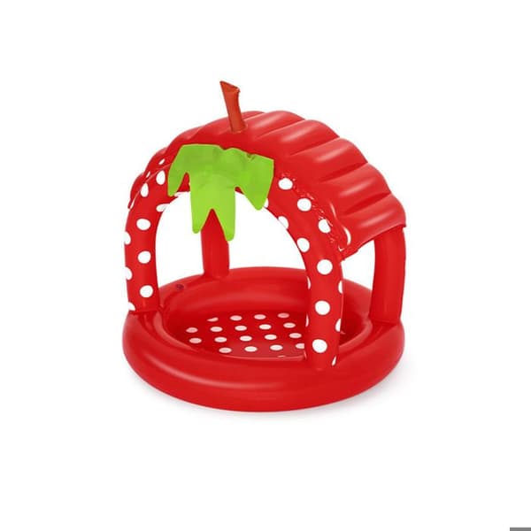 Uppblåsbar plaskdamm för barn Bestway Strawberry 91 x 91 x 91
