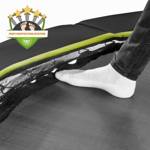 In-ground studsmatta - EXIT TOYS - Silhouette sport - ø427cm - svart
