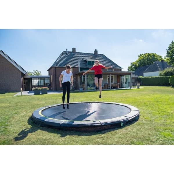 In-ground studsmatta - EXIT TOYS - Silhouette sport - ø427cm - svart