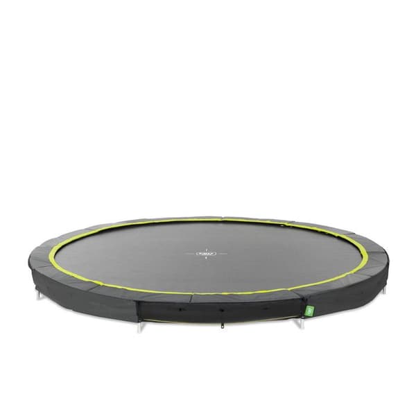 In-ground studsmatta - EXIT TOYS - Silhouette sport - ø427cm - svart