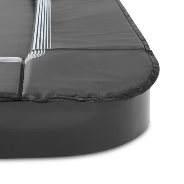 EXIT InTerra sport-marktrampolin 214x305cm - svart