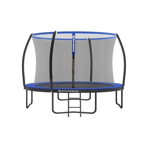 Trampolin, SONGMICS, 305 cm, Sort, Blå