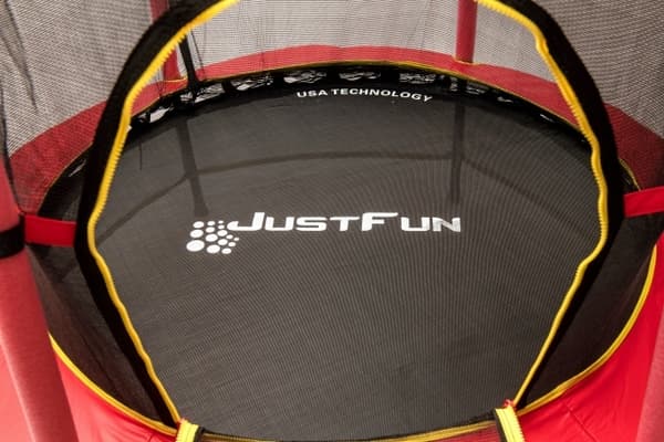 TRAMPOLIN indendørs 140cm JUST FUN rød