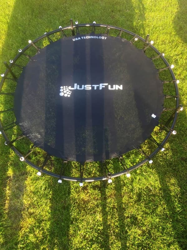 TRAMPOLIN indendørs 140cm JUST FUN rød