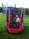 Miniatyrbillede 10 af 10: TRAMPOLIN indendørs 140cm JUST FUN rød
