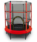 Miniatyrbillede 1 af 10: TRAMPOLIN indendørs 140cm JUST FUN rød