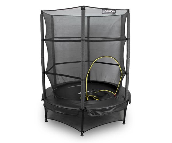 Trampolin indendørs 140 cm JUST FUN SORT