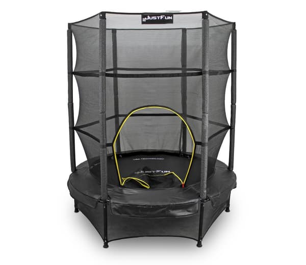 Trampolin indendørs 140 cm JUST FUN SORT