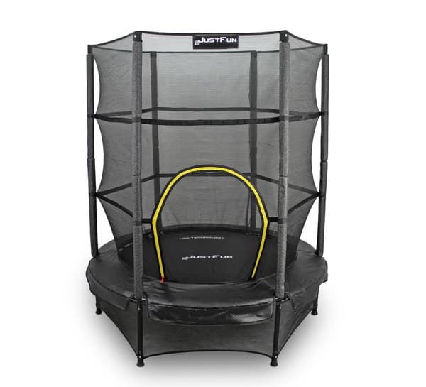 Trampolin indendørs 140 cm JUST FUN SORT