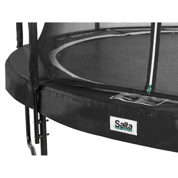 Salta Edition Premium Black COMBO studsmatta rund Ø 366 cm med skyddsnät