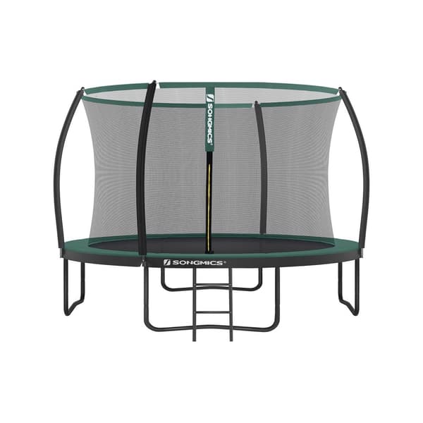Trampolin sort-mørkegrøn