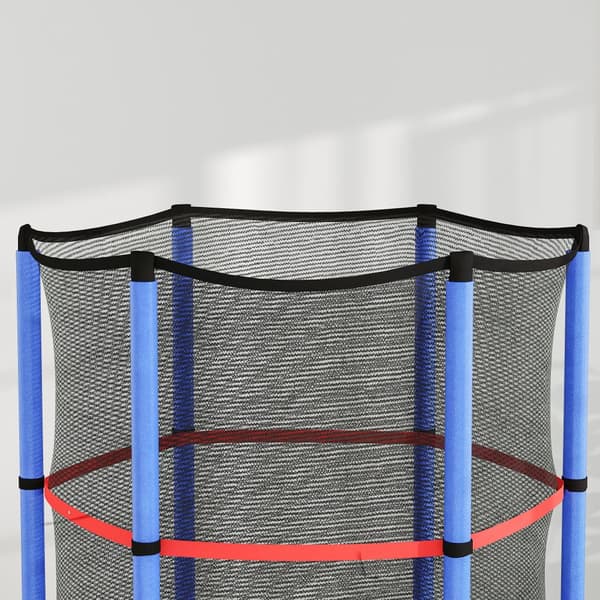 Barns Trampolin, Ø140x190H cm, Flerfärgad