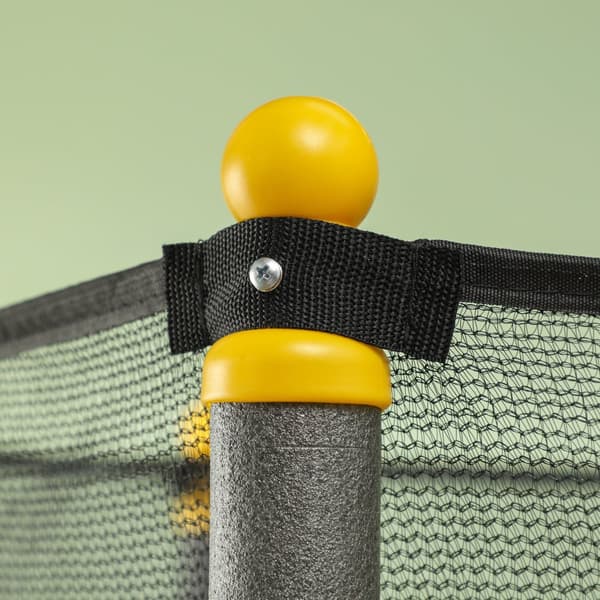 Barns Trampolin, Ø163 cm, Ø163x190H cm, Svart
