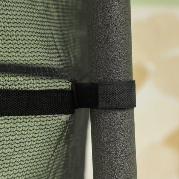 Barns Trampolin, Ø163 cm, Ø163x190H cm, Svart