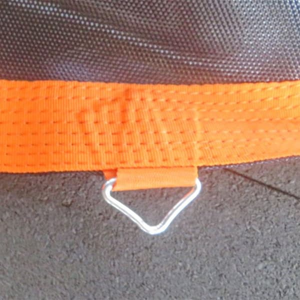 Rootz Trampoline Mat - Rund hoppmatta - Polypropylenhoppyta - UV -resistent - Ø323cm för 3,66 m trampoliner med 72 V -ringar