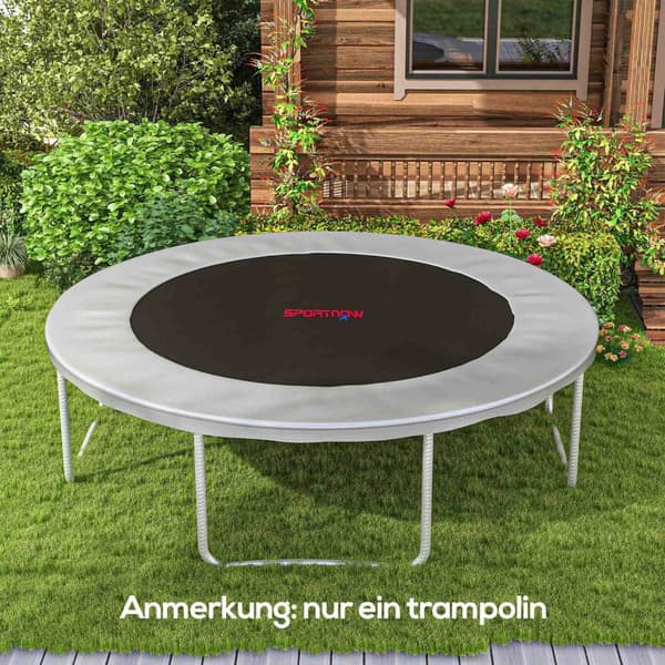 Rootz Trampoline Mat - Rund hoppmatta - Polypropylenhoppyta - UV -resistent - Ø323cm för 3,66 m trampoliner med 72 V -ringar