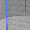 Pikkukuva 5 / 7: Rootz Trampoline Safety Net - Korvaava verkko - Turvaverkko - Kestävä PE -materiaali - Ø244 x 180cm, sopii 6 viestiin, helppo vetoketjullinen pääsy la