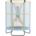Miniatyrbild 10 av 11: Rootz Children's Trampoline - Safety Net - Non -Slip Ben - Zipper Access - Ø140 x 190h cm
