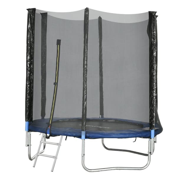Rootz Outdoor Trampoline - Bouncy Trampoline - Safe Jumping Set - Förbättrar balans - Ø180 cm x 200 cm för barn och vuxna