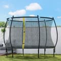 Miniatyrbild 4 av 7: Rootz Garden Trampoline - Outdoor Trampoline - Safety Net - High Jumps - Ø 305 x 240H CM - Black - CE Certified