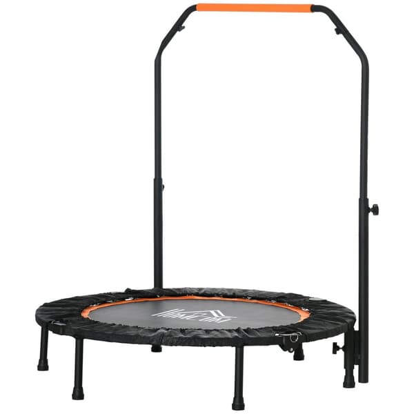 Rootz Fitness Trampoline - sammenfoldelig - Hjem træning - Burns Calories - Ø102 X 99-123H CM