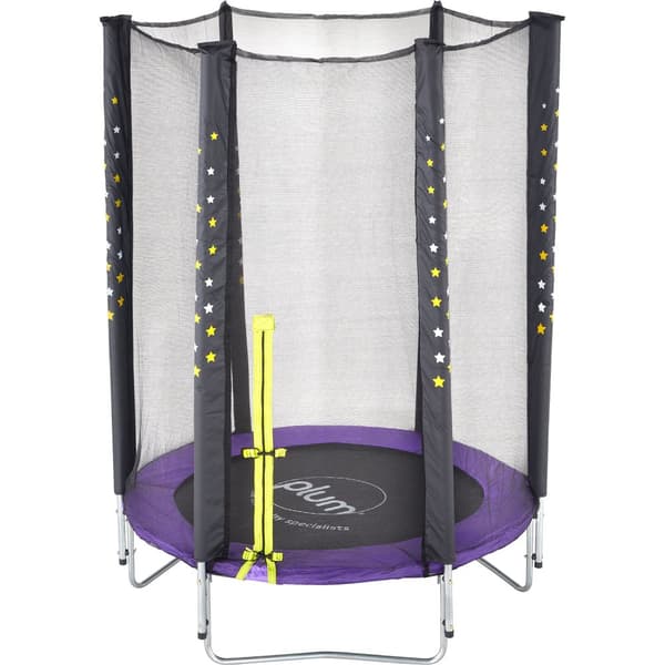 Plum Stardust trampoline paars 4ft