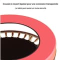Miniatyrbild 4 av 4: Trampolin för barn utomhus och inomhus ikido, trampolin för trädgårdslek, trampolin med skyddsnät