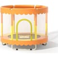 Miniatyrbild 1 av 4: Trampolin för barn utomhus och inomhus ikido, trampolin för trädgårdslek, trampolin med skyddsnät
